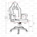 Ver imagem 6 de Cadeira Gamer Fortt Lípsia Branca - Cgf002-b