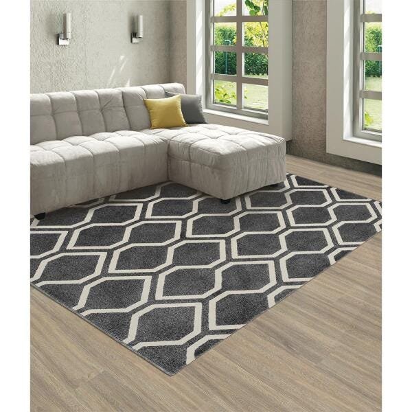 Tapete para Sala Classe A Gris 2,00x2,90 São Carlos - 2