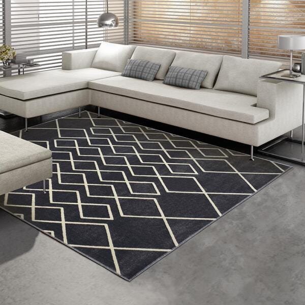 Tapete para Sala Supreme Cinza 2,00x2,50 São Carlos - 2