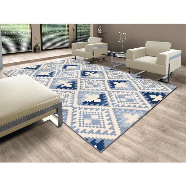 Tapete para Sala Supreme Celeste 2,00x3,00 São Carlos - 2