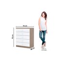 Ver imagem 2 de Quarto Infantil Completo Quarto (bebê) Completo Henn Bala de Menta Branco - Henn