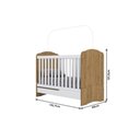Ver imagem 4 de Quarto Infantil Completo Quarto (bebê) Completo Henn Bala de Menta Branco - Henn