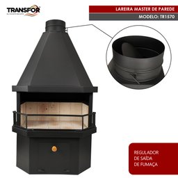 Lareira Master de Parede - Tr1570 - 4