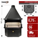 Ver imagem 3 de Lareira Master de Parede - Tr1560