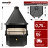 Lareira Master de Parede - Tr1560 - 3
