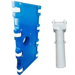 Aspirador para Limpeza de Piscina com 8 Rodas - Brustec - 3