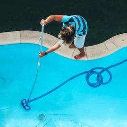 Aspirador para Limpeza de Piscina com 8 Rodas - Brustec - 4