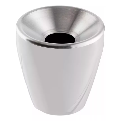 Balde Cuspidor de Vinho para Degustação Preto Branco 1.3l:branco
