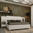 Ver imagem 1 de Painel para Box Casal - Dacar-neve - Tcil Móveis