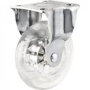 Ver imagem 1 de Rodízio Fixo Leve de Poliuretano 3" Transparente Vonder