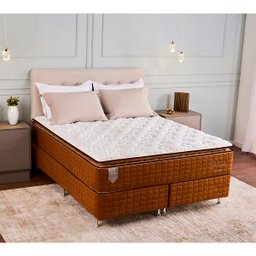 Cama Box King Size (box + Colchão) 193x203x71 Brilhante Prorelax Molas Ensacadas Pillow Top - 2