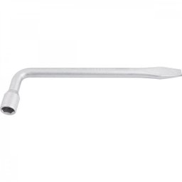 Chave de roda tipo L com espátula 17 mm em aço cromo vanádio Vonder - 3
