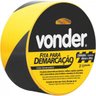 Fita adesiva para demarcação 48 mm x 30 m zebrada Vonder - 2