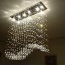 LUSTRE PARA SALA DE JANTAR,COM 70CM DE ALTURA,80 ESFERAS DE CRISTAIS ASFOUR LEGÍTIMOS DE 30MM - 1