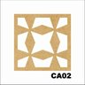 Kit 15 Placas Painel De Mdf 3mm Elemento Vazado Cobogó CA02 - 1
