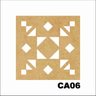 Kit 15 Placas Painel De Mdf 3mm Elemento Vazado Cobogó CA06 - 1