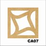 Kit 15 Placas Painel De Mdf 3mm Elemento Vazado Cobogó CA07 - 1