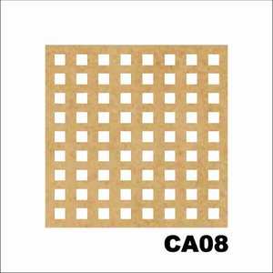 Kit 15 Placas Painel De Mdf 3mm Elemento Vazado Cobogó CA08