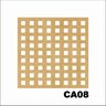 Kit 15 Placas Painel De Mdf 3mm Elemento Vazado Cobogó CA08 - 1