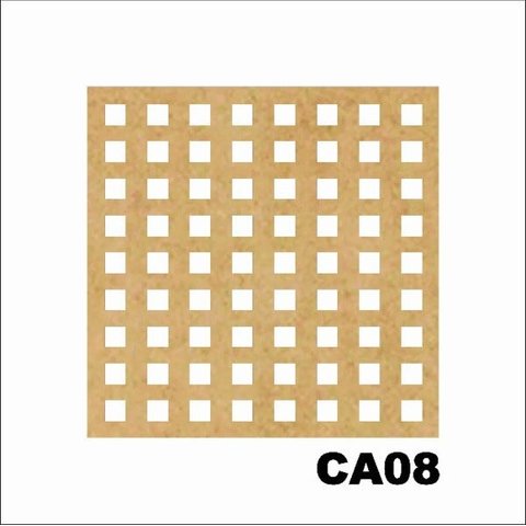 Kit 15 Placas Painel De Mdf 3mm Elemento Vazado Cobogó CA08