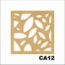 Kit 15 Placas Painel De Mdf 3mm Elemento Vazado Cobogó CA12 - 1
