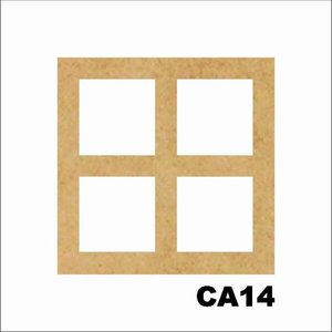 Kit 15 Placas Painel De Mdf 3mm Elemento Vazado Cobogó CA14