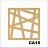 Kit 15 Placas Painel de MDF 3mm Elemento Vazado Cobogó Ca16 - 1