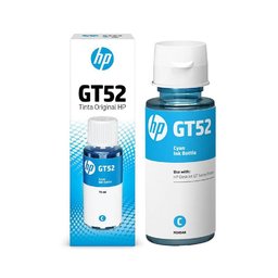 Tinta Original Ciano Hp Gt52 (m0h54al) P/ Deskjet 5810, 5820 - 1