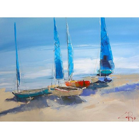 Before The Sail Canaleta 80x60cm Tabaco
