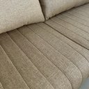 Ver imagem 6 de Sofá 5 Lugares 2,57x2,57m Canto Leona Luxo Bom Pastor Linho Bege