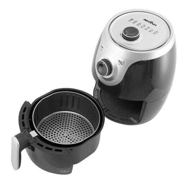 Fritadeira Elétrica Air Fryer Britânia Oven BFR2300P 12L Preta - 220V - Le  biscuit