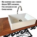 Ver imagem 3 de Balcão de Banheiro Vintage Rústico para Sítio e Fazenda Antiga Libertas Rosas Artesanato Bancada Roc