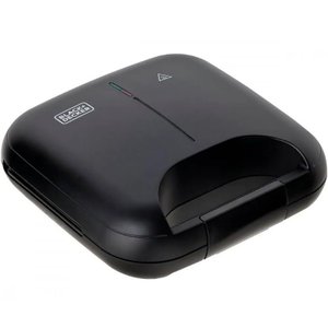 Grill Elétrico e Máquina de Waffle 2 em 1 Preto Black&decker Black & Decker