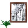 Quadro Decorativo Com Moldura Para Sala Estampa Inverno - 1