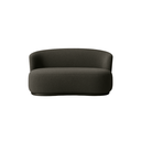 Ver imagem 2 de Kit 2POLTRONAS+Namoradeira Decorativa Sala Orgânica Beatriz Boucle Cinza Escuro - Montanaris Decor