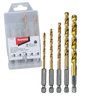 Kit De Brocas Com 5 Peças Encaixe Sextavado MAKITA D-35318 - 1