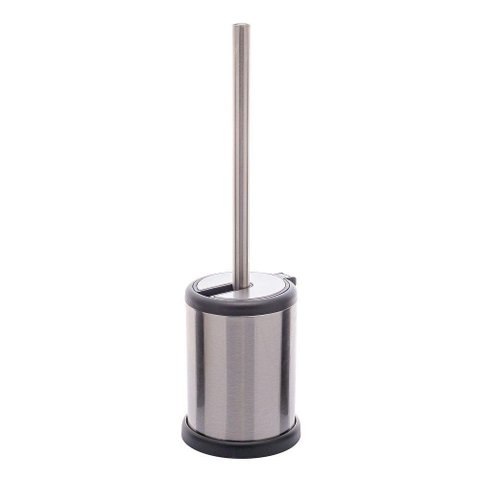 Escova Sanitária de Aço Inox com Suporte e Tampa 2972 - Lyor