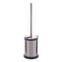 Ver imagem 1 de Escova Sanitária de Aço Inox com Suporte e Tampa 2972 - Lyor