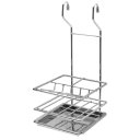Ver imagem 1 de Porta Detergente, Sabão , Esponja Aço Inox 304 Suspenso 7231