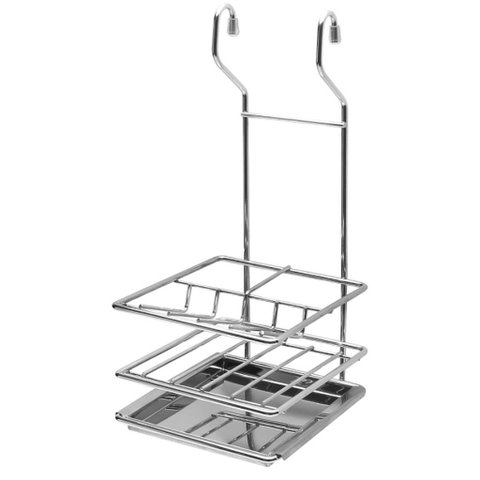 Porta Detergente, Sabão , Esponja Aço Inox 304 Suspenso 7231