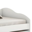 Ver imagem 4 de Bicama Solteiro Sofá Cama com Rodízios em MDF Funny  Branco