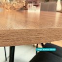 Ver imagem 5 de Conjunto Sala de Jantar 6 Cadeiras Fênix Carraro Dourada