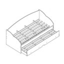 Ver imagem 3 de Bicama Solteiro Funny Iii Conquista Móveis