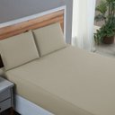 Ver imagem 2 de Kit Conjunto Lençol Casal com Fronhas 4 Peças Roupa de Cama Box 200 Fios Algodão:avela