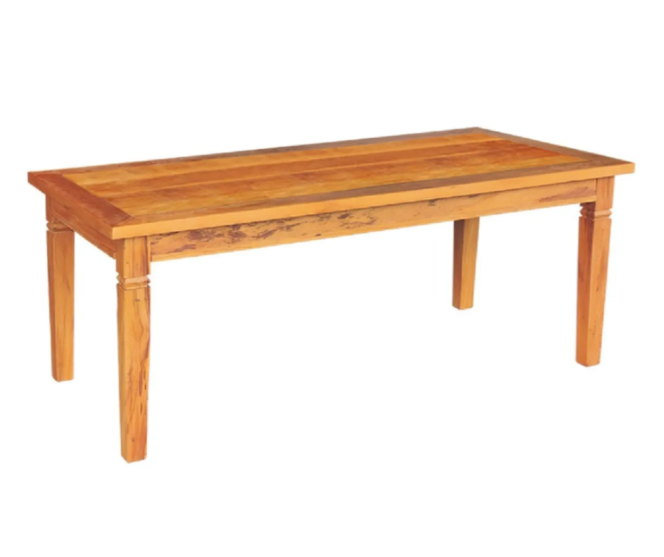 Mesa de Jantar 3 metros em Madeira de Demolição Peroba Rosa