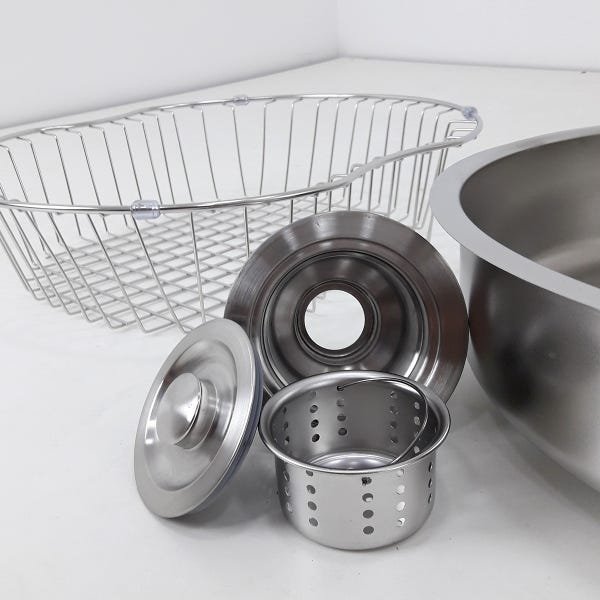 Kit Cuba Gourmet em Inox para Cozinha - Linha Diamond - LMS-FSH-665A - 2