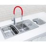 Kit Cuba Gourmet em Inox Dupla para Cozinha - Linha Ultra - LMS-FSH-7802 - 3