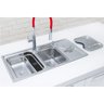 Kit Cuba Gourmet em Inox Dupla para Cozinha - Linha Ultra - LMS-FSH-7802 - 4