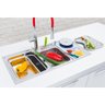 Kit Cuba Gourmet em Inox Dupla para Cozinha - Linha Ultra - LMS-FSH-7802 - 2