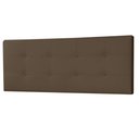 Ver imagem 3 de Kit Painel e Calçadeira Baú Queen 1,60m Berlim Suede - Pallazio Marrom